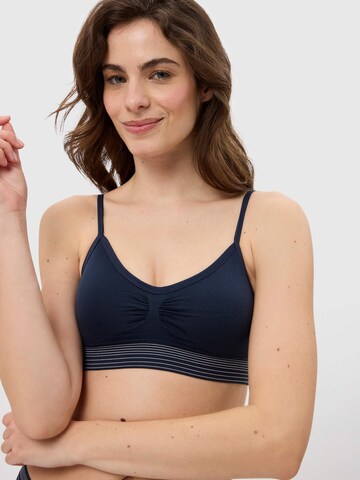 BeeDees Top 'Bustier Comfee Strap Top' in Blue