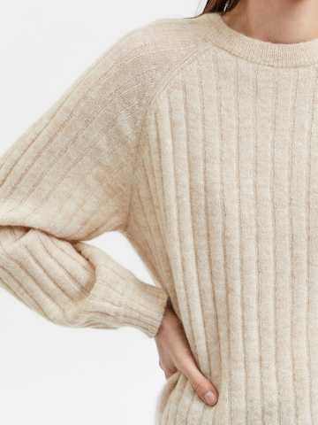 SELECTED FEMME Pullover 'Mola' in Beige