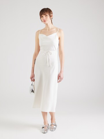 YAS Cocktail Dress 'YASTHEA' in Beige: front