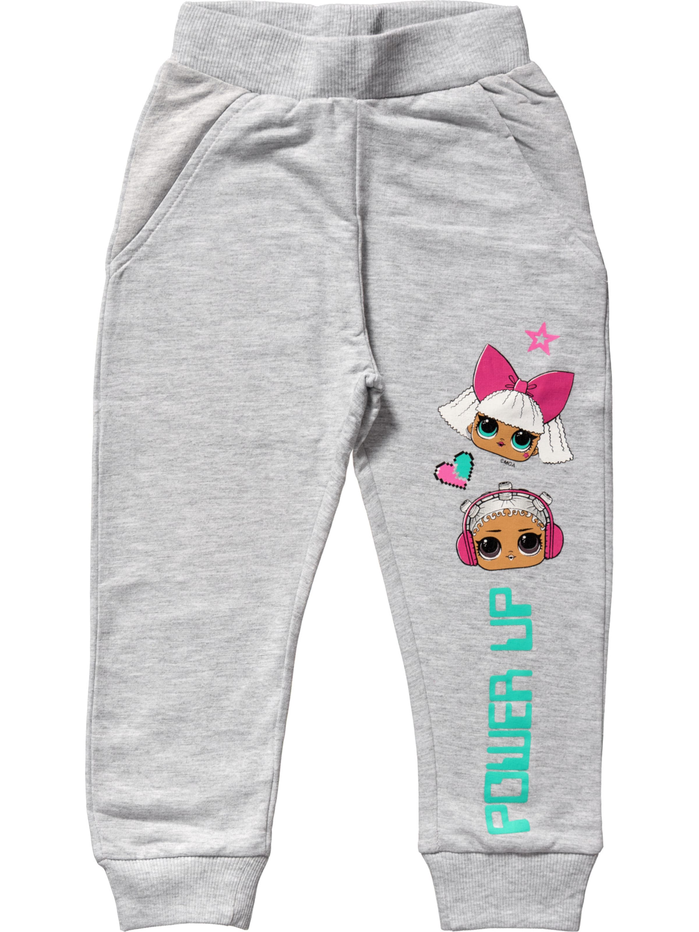 L.O.L Surprise! Regular Hose 'Power Up' in Grau: Vorderseite