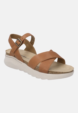 JOSEF SEIBEL Strap sandal 'Celine 03' in Beige