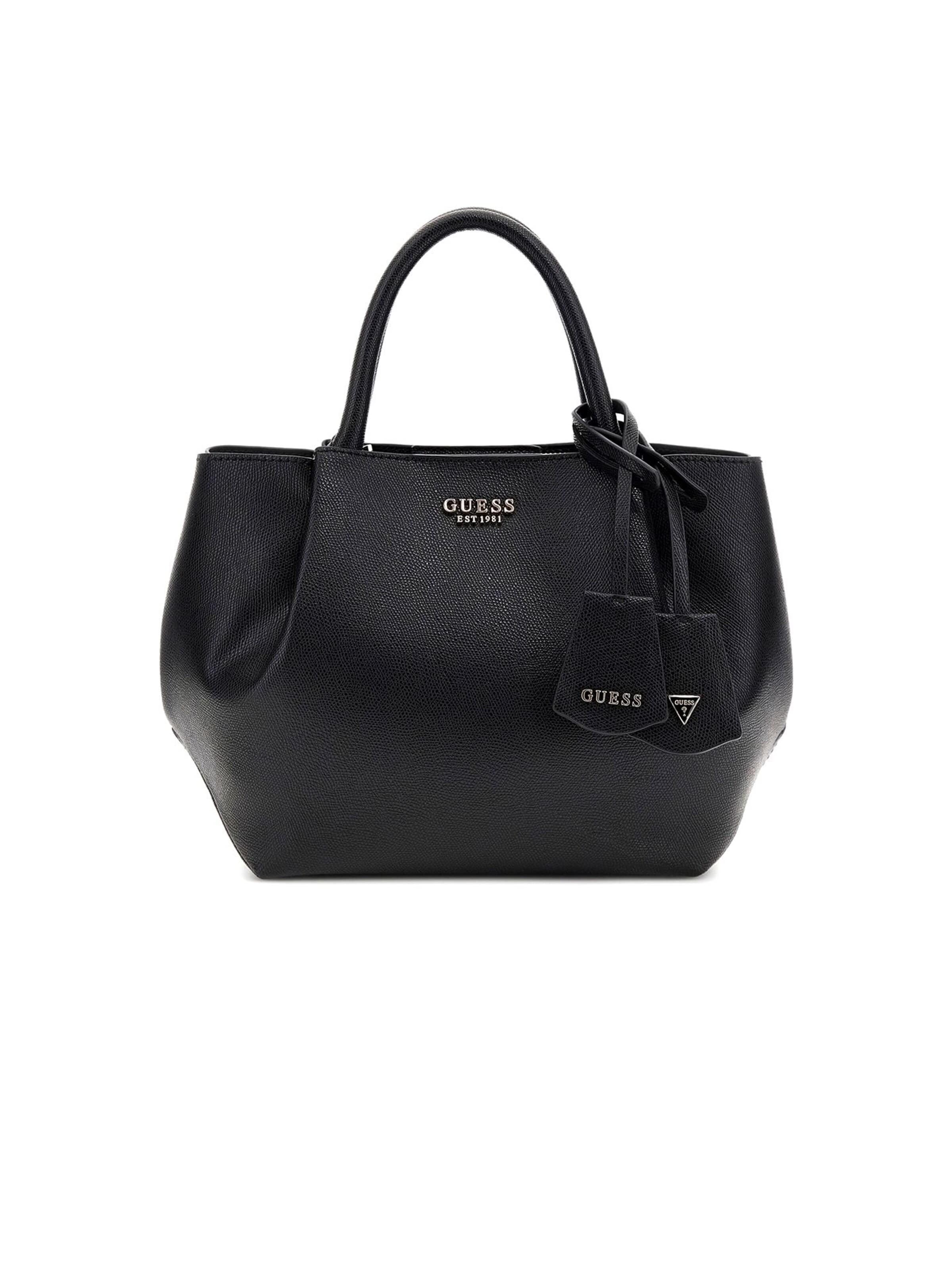 GUESS Handbag 'Amorette Girlfriend' in Black: front