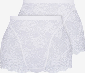 sassa Panty 'Functional Lace' in Weiß: Vorderseite