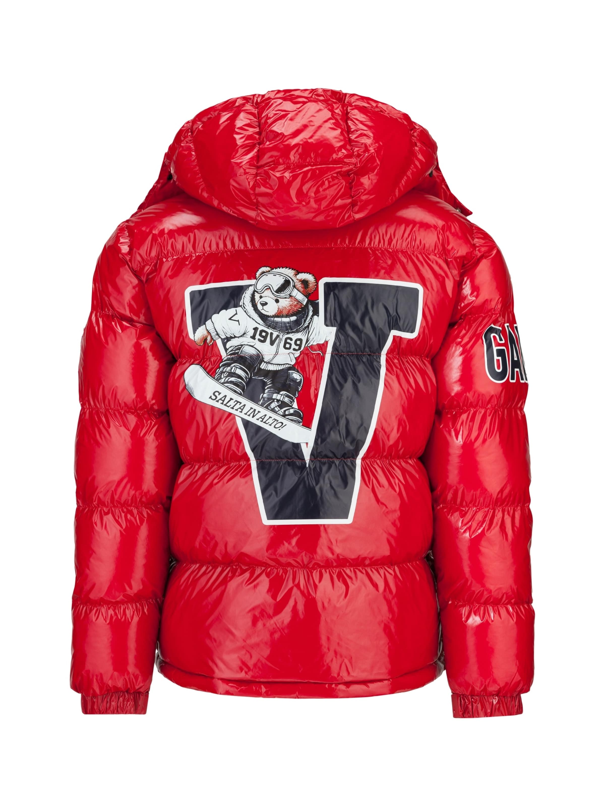 19V69 ITALIA Winterjacke 'Jacob Wintergames' in Rot