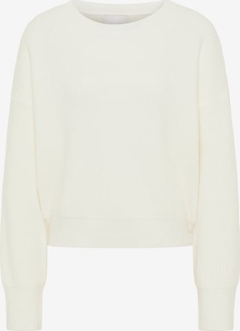 RISA Sweater in White: front