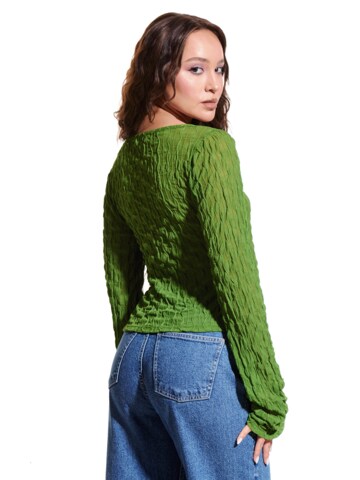 Camicia da donna 'Caro' di sry dad. in verde