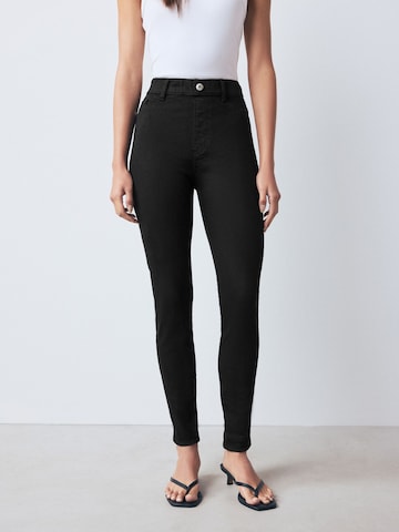 Next Skinny Farkut värissä musta: etupuoli