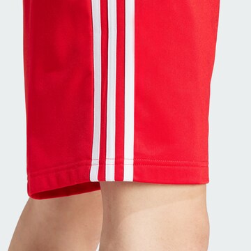 ADIDAS ORIGINALS - Loosefit Calças 'Adicolor Firebird' em vermelho