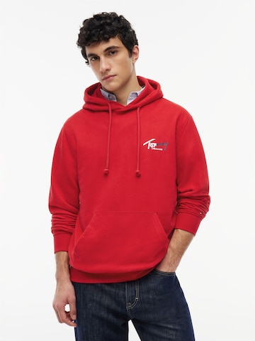 Tommy Jeans Sweatshirt in Rot: Vorderseite