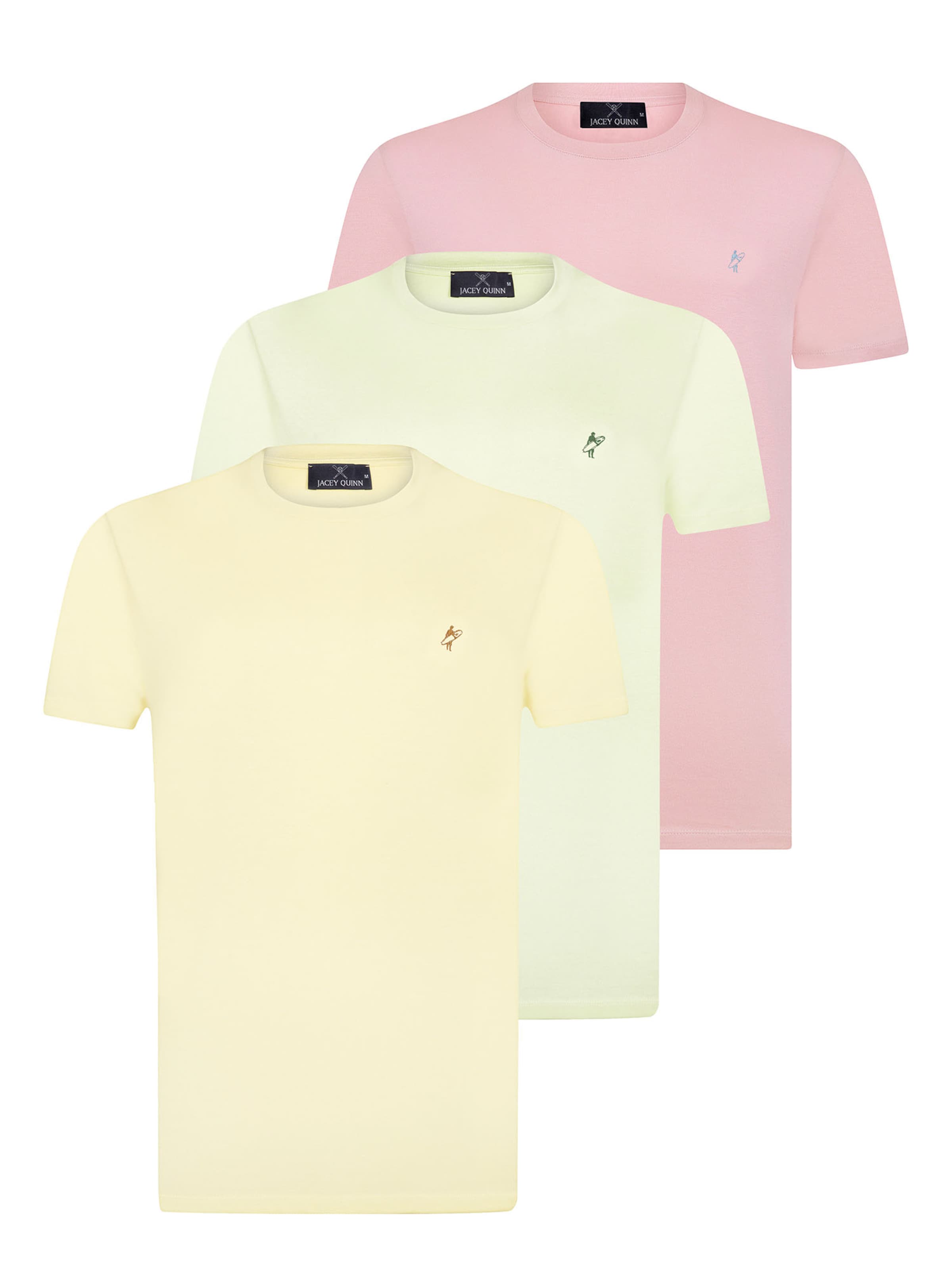 Jacey Quinn Koszulka w kolorze żółty: przód