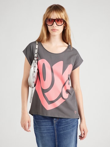 miss goodlife Shirt 'London' in Grey: front