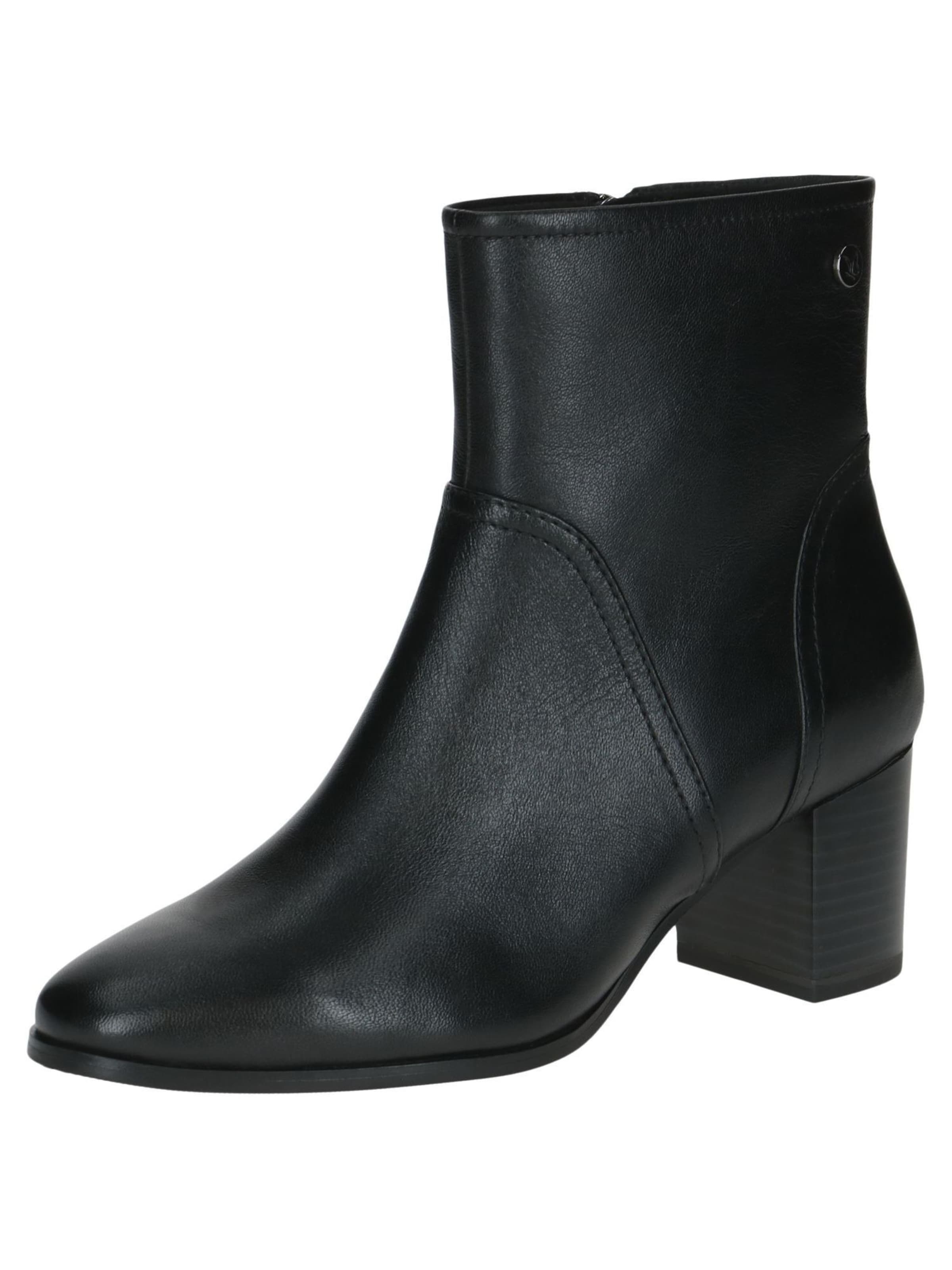 CAPRICE Ankle Boots in Black: front