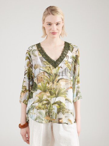 PRINCESS GOES HOLLYWOOD Blouse in Groen: voorkant
