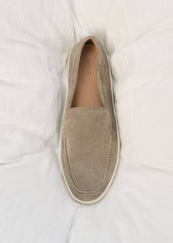 MANGO MAN Moccasins 'Easy' in Beige