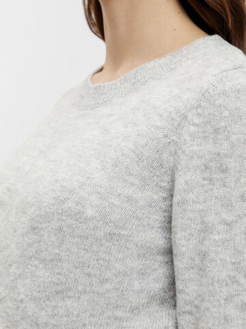 MAMALICIOUS Pullover 'New Anne' in Grau