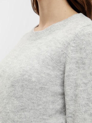 MAMALICIOUS Sweater 'New Anne' in Grey