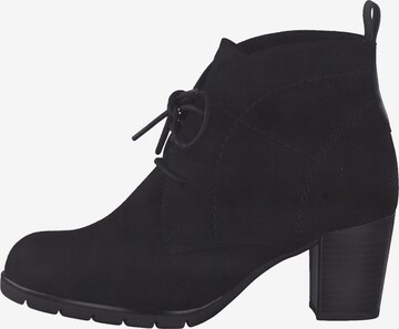 MARCO TOZZI Lace-Up Ankle Boots in Black