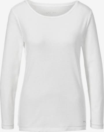 Goldner Shirt in Wit: voorkant