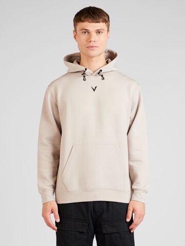 Virtus - Sweatshirt de desporto 'Taro' em cinzento: frente