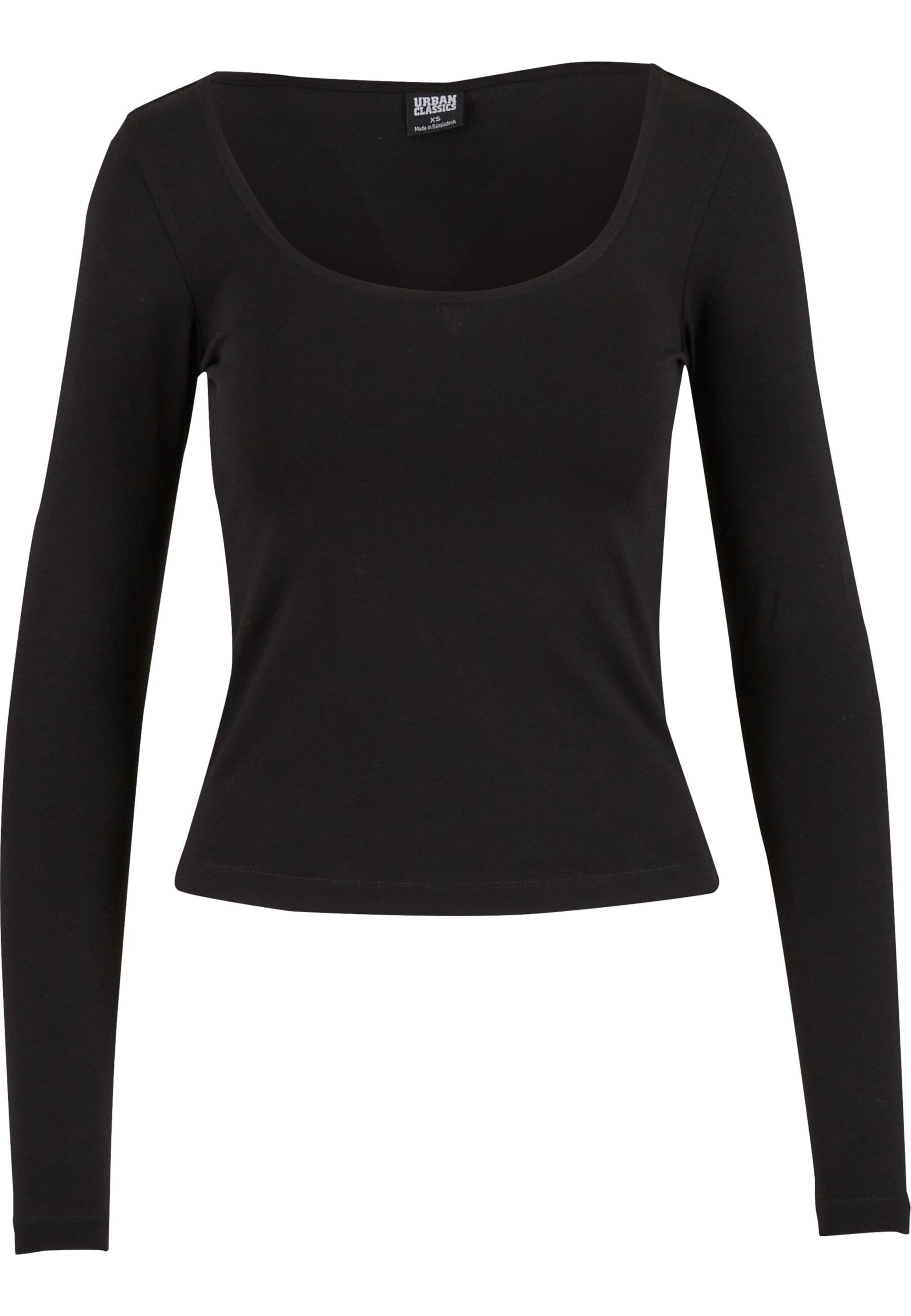 Urban Classics Shirt in Zwart