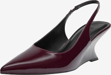 Pull&Bear Remmiavokkaat värissä punainen: etupuoli