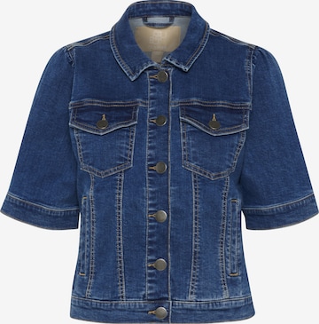 CULTURE Between-season jacket 'Deva Ami ' in Blue: front