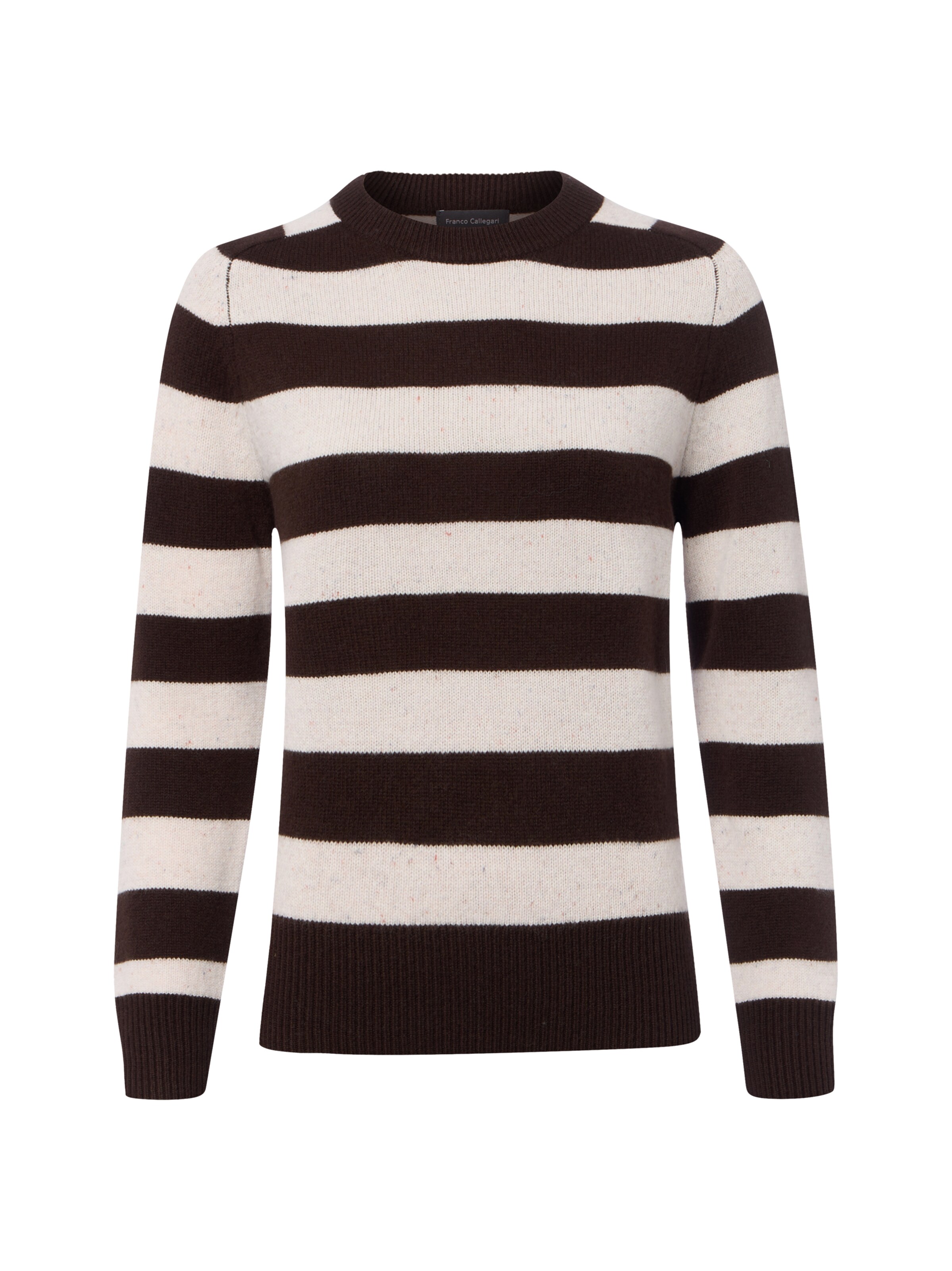 Franco Callegari Pullover in Braun: Vorderseite