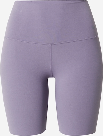 NIKE Skinny Sportovní kalhoty 'ZENVY' – fialová: přední strana