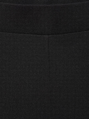 MANGO Wide Leg Bukser 'AVAYA' i sort