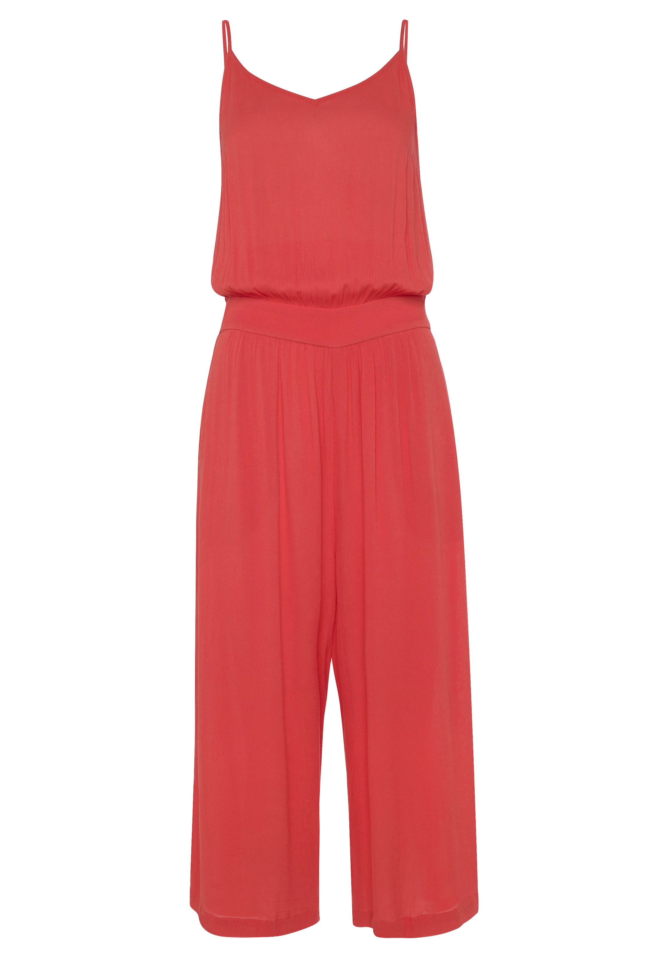 s.Oliver Jumpsuit i rød: forside