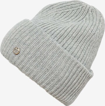 Zwillingsherz Beanie 'Monika' in Grey: front