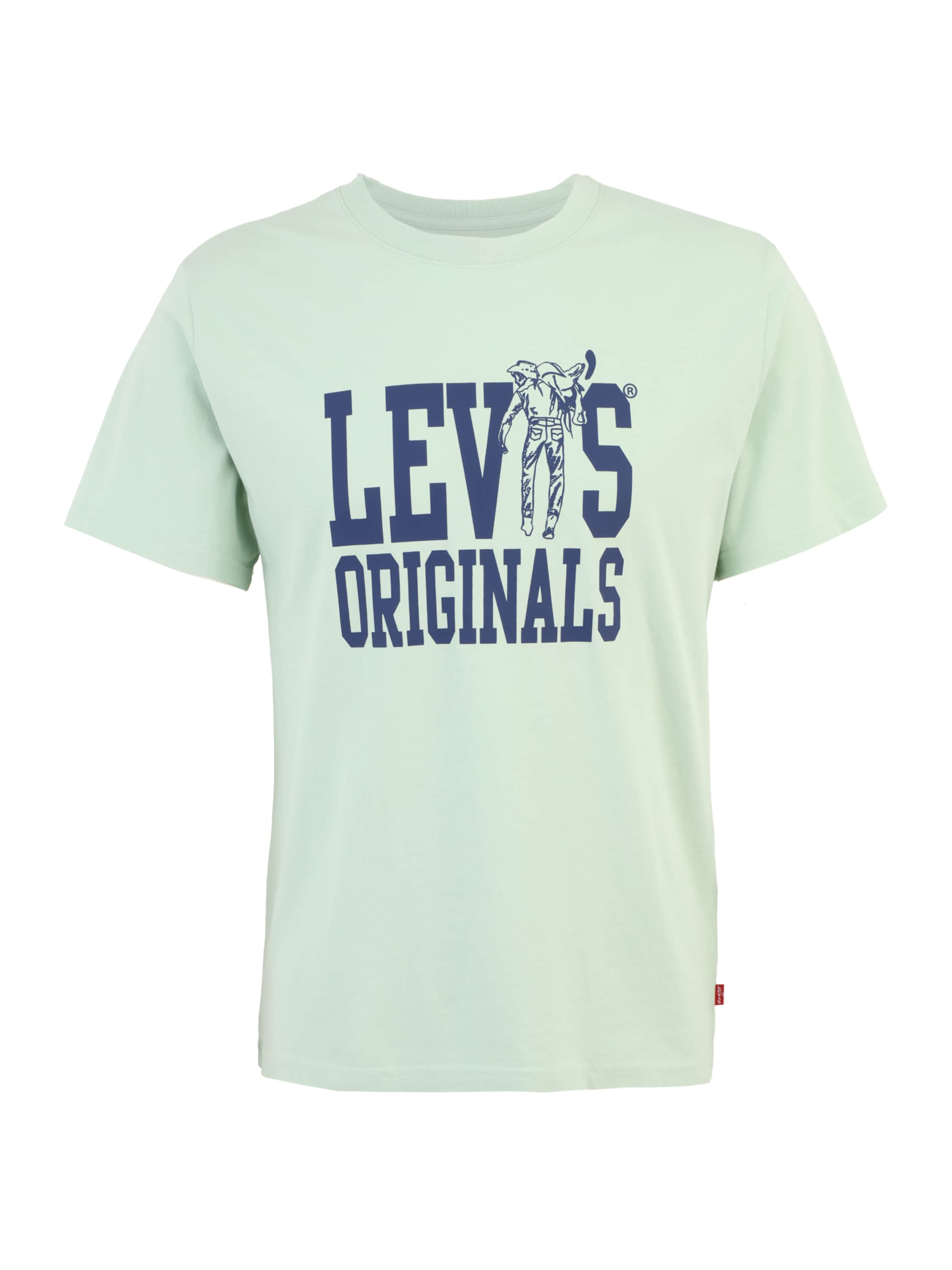 LEVI'S ® Тениска в зелено: отпред