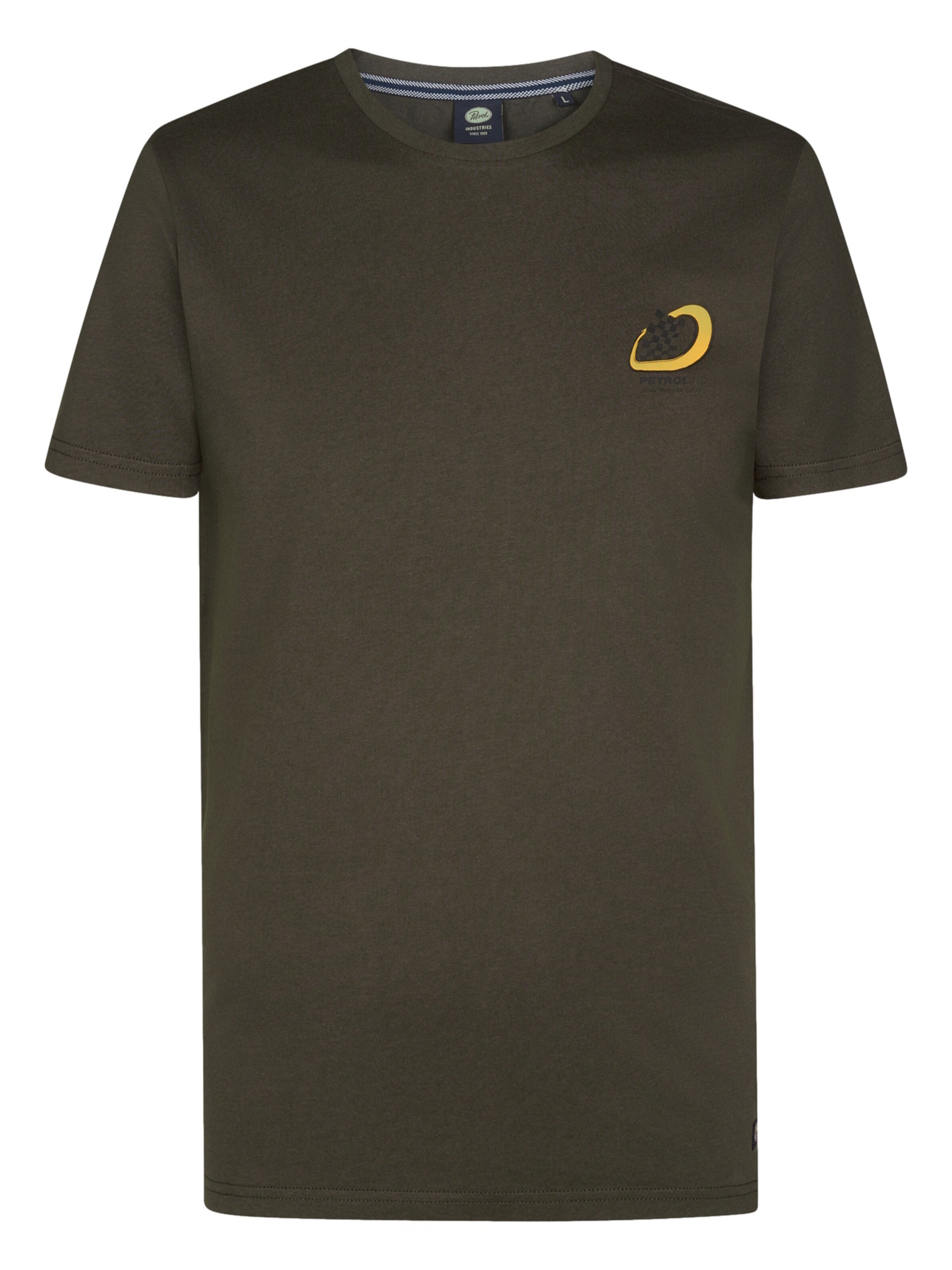 Petrol Industries Shirt in Grijs: voorkant