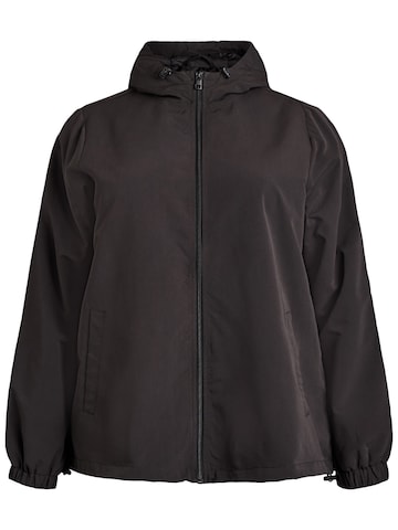 Zizzi Jacke 'FLPUK' in Schwarz: Vorderseite