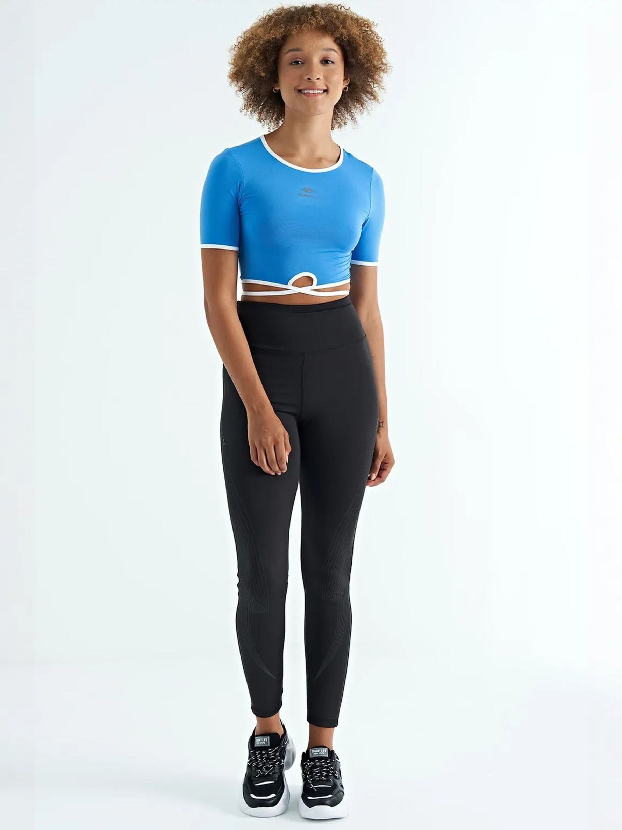 T-shirt fonctionnel Tommy Life en bleu