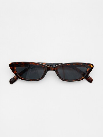 Lunettes de soleil Pull&Bear en marron