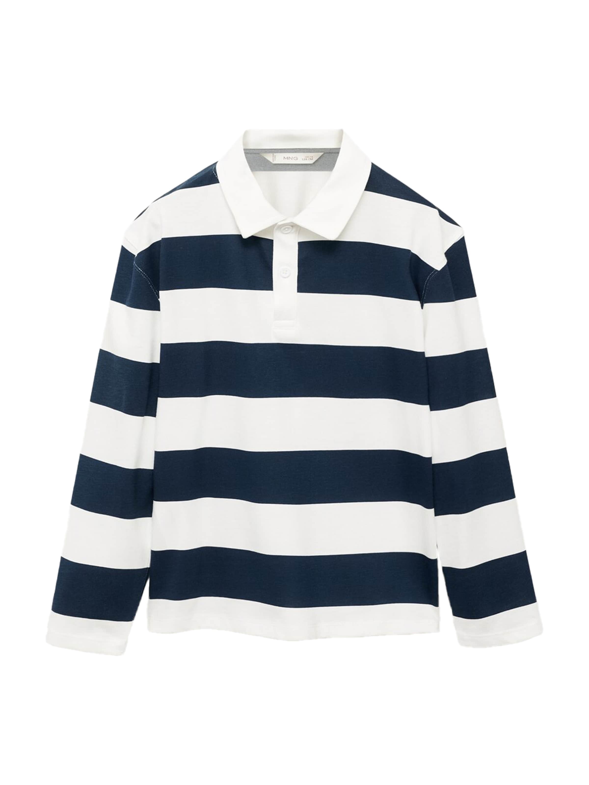 Tricou de la MANGO KIDS pe albastru: față