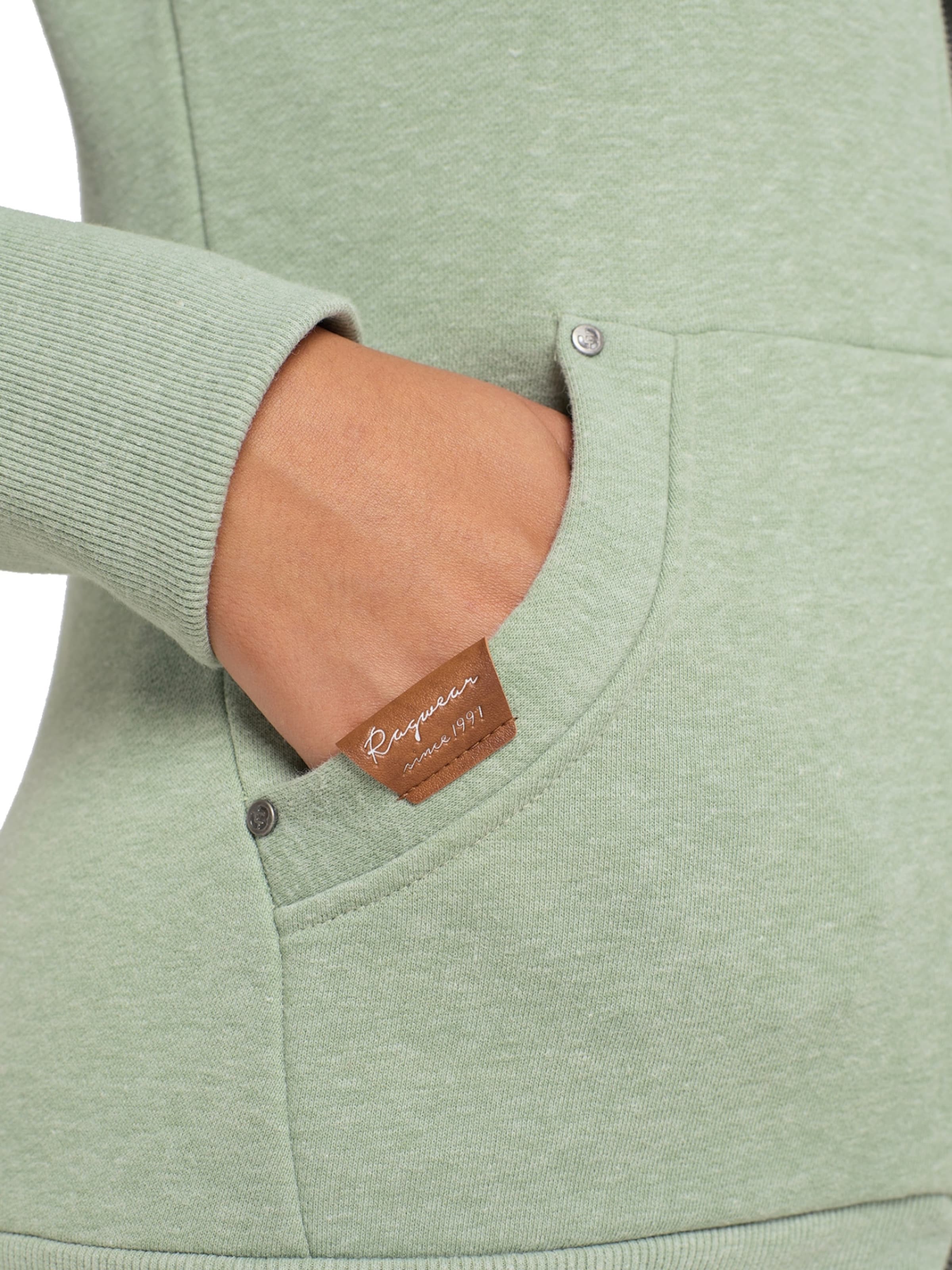 Giacca di felpa 'Neska' di Ragwear in verde