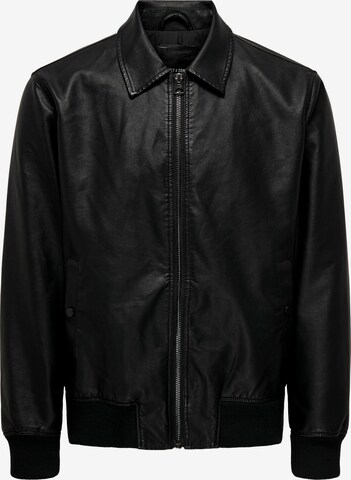 Only & Sons Between-Season Jacket in Black: front