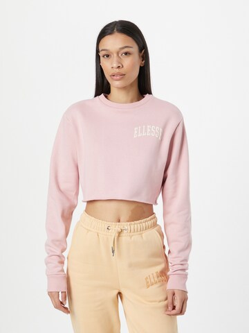 ELLESSE Sweatshirt 'Canleo' in Pink: front