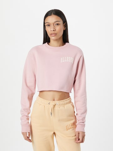 ELLESSE Sweatshirt 'Canleo' in Roze: voorkant