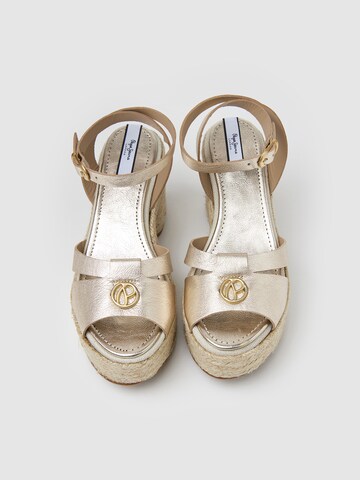 Pepe Jeans Sandals in Gold