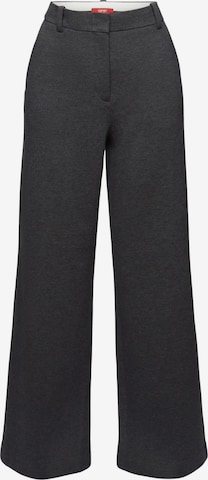 ESPRIT Wide leg Pants in Grey: front