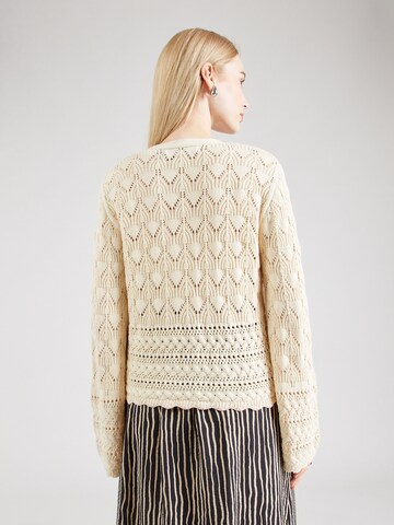 VERO MODA Kardigán 'VMLUA' - bézs