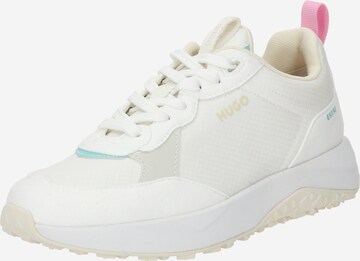 HUGO Sneakers laag 'Kane' in Wit: voorkant