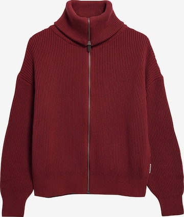 ARMEDANGELS Strickjacke in Rot: Vorderseite