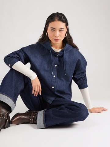 ONLY Bluse 'ONLLIZZY' in Blau: Vorderseite