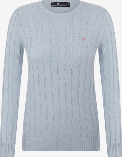 DENIM CULTURE Sweater 'Luisa' in Pastel blue / Light pink, Item view