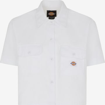 DICKIES Top - biela: predná strana