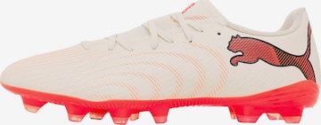 PUMA Jalkapallokengät 'FUTURE 9 PLAY' värissä valkoinen: etupuoli